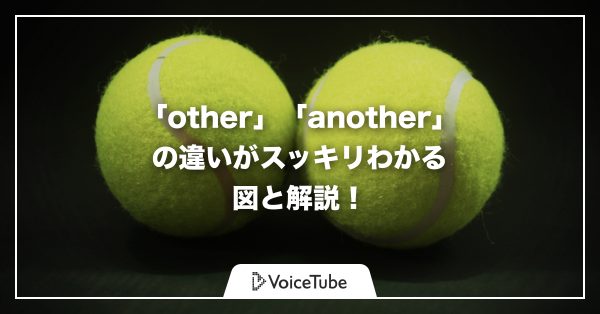 「other」「another」の違いを図表でスッキリ解決！